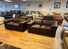 RALPH  2 SEATER AND 2 SEATER BROWN £1499 (SWANSEA SUPERSTORE) - Click for more details