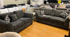 Sophie 3 seater and 2 seater grey £899 (SWANSEA  SUPERSTORE) - Click for more details