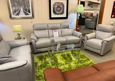 NANTES 3 SEATER, 2 SEATER AND POWER CHAIR GREY £2499 (SWANSEA SUPERSTORE) - Click for more details