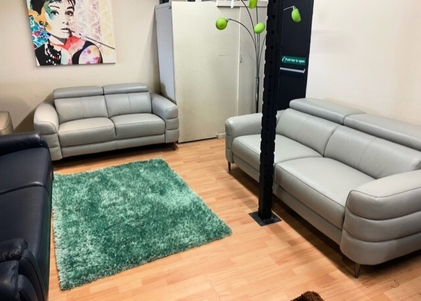 RIO STATIC 3 SEATER AND 2 SEATER GREY £1999 (SWANSEA  SUPERSTORE)