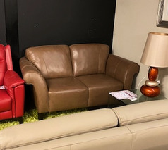 SOFITALIA 2 SEATER SAND £599 (SWANSEA SUPERSTORE) - Click for more details