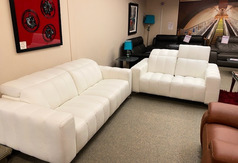 CATANIA 3 SEATER AND 2 SEATER WHITE £2499 (SWANSEA SUPERSTORE) - Click for more details