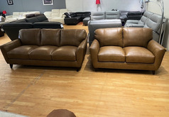ASTRID 3 SEATER AND 2 SEATER TAN £1999 (SWANSEA SUPERSTORE) - Click for more details