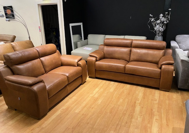 ETHOS 3 SEATER AND 2 SEATER TAN £1999 (SWANSEA SUPERSTORE)