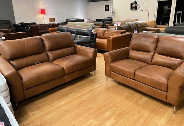 WINONA 3 SEATER AND 2 SEATER TAN £1999 (SWANSEA SUPERSTORE)