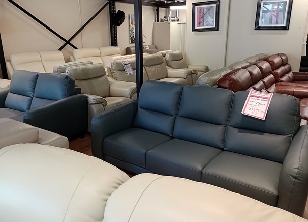 JULIAN 3 seater and 2 seater green £999 (SWANSEA SUPERSTORE)