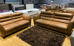 JONATHON 3 SEATER AND 2 SEATER TAN £3499 (SWANSEA SUPERSTORE) - Click for more details