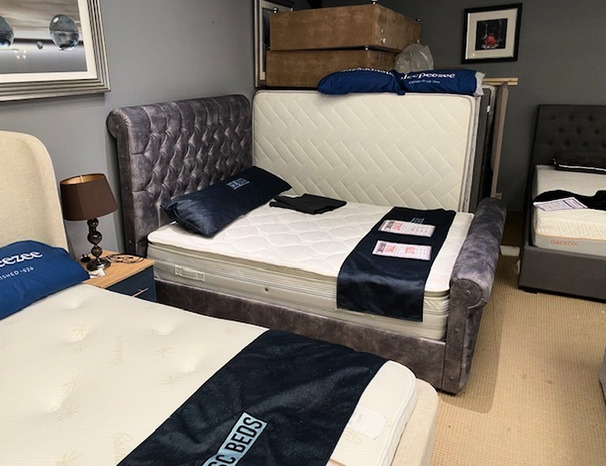 ELIZABETH BED FRAME AND NATURELLE MATTRESS £499 (SWANSEA SUPERSTORE)